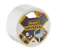 Scotch Universal Cinta americana color blanco 2904, 10 m x 48 mm 6 UN/CAJA