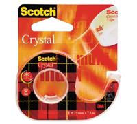 Scotch UU004245997 - Cinta transparente en portarrollos, 19 mm x 7.5 m