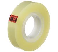 Scotch XA004839420 - Cinta adhesiva transparente 550, 12 mm × 33 m, 1 unidad, con encelofanado individual (Paquete de 6)