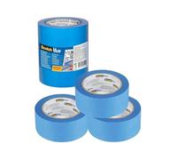 ScotchBlue Cinta de Enmascarar Multisuperficie, 3 Rollos (48 mm x 41 m) Cinta de Pintor Azul Scotch para Pintar y Decorar, Interior y Exterior, 100% PEFC
