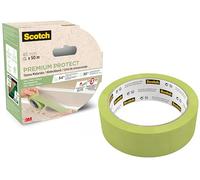 ScotchBlue Cinta de Enmascarar Multisuperficie Premium Protect, 1 Rollo (48 mm x 50 m), Cinta de Pintor Scotch para Pintar y Decorar, Interior y Exterior, 70% PEFC