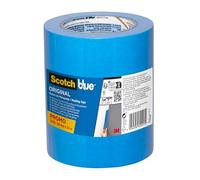 ScotchBlue Original Cinta de enmascarar multisuperficie, 48 mm x 55 m, 3 rollos/pack, 100% PEFC, SGSCH-PEFC-COC-110078