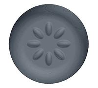 ScotchBlue SP62A07 Patines protectores adhesivos Ø 30mm gris 4 unidad/pack