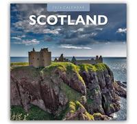 Scotland 2026 Square Wall Calendar