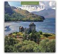 Scotland 2027 Square Wall Calendar: Original Red Robin Publishing Ltd-Kalender [Mehrsprachig] [Kalender]