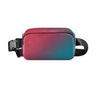 Scotland Buffalo - Bolsa cruzada a cuadros escoceses, color negro, dorado y verde, para mujeres y hombres, Fire and Ice, 1 size