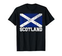 Scotland Flag Scottish Family Pride Country Shirt Vintage Camiseta