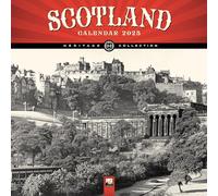 Scotland Heritage Wall Calendar 2025 (Art Calendar)