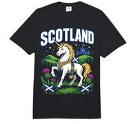Scotland Outfit for Women Men Scottish Unicorn Flag Thistle Comfort Colors Adult Heavyweight T-Shirt