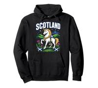 Scotland Outfit for Women Men Scottish Unicorn Flag Thistle Sudadera con Capucha
