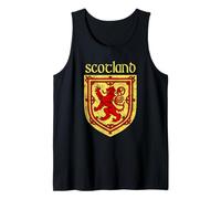 Scotland Rugby Coat of Arms: Scottish Rampant Lion Camiseta sin Mangas