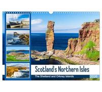 Scotland's Northern Isles - The Orkney and Shetland Islands (Wall Calendar 2026 DIN A3 landscape), CALVENDO 12 Month Wall Calendar: A journey in ... the remote islands in the north of Scotland