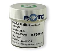 SCOTLE BGA Reballing de lötkugeln 250000 pieza 0,55 mm bleihaltig sn63pb37, LK de 55pb250