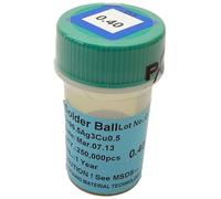 Scotle BGA Reballing-Lötkugeln 250000) 0.40 mm sin plomo sn96.5ag3 .0cu0.5, LK 40LF250