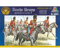 Scots Greys British Heavycavalry Napoleónicas Wars 1815 Plástico Kit 1:72 Model