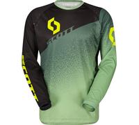 Scott 350 Dirt Evo 2023 Maillot de Motocross, negro/verde, Talla M