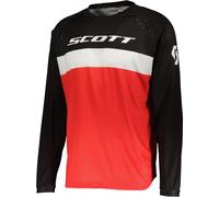 Scott 350 Evo Swap Maillot de Motocross, negro-rojo, tamaño S para Hombres