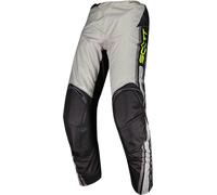 Scott 350 Race Pantalones de Motocross para niños, gris-amarillo, tamaño XL