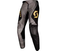 Scott 450 Podium Pantalones de Motocross, negro-oro, tamaño 28 para Hombres
