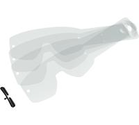 Scott 89Si Works Tear Off 20 Pack Tear Offs, Claro, Talla única