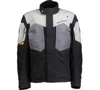 Scott ADV Terrain Dryo Chaqueta textil para motocicleta, negro-gris, tamaño XL para Hombres