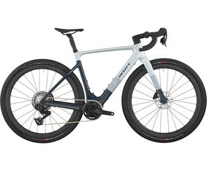 Scott Bicicleta gravel eléctrica Solace 20 Carbon 28" gris M