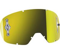 Scott Buzz MX Works Chrome Lente de reemplazo, amarillo, Talla única