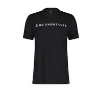 Scott casual Camiseta MS NO Shortcuts SS, Negro, M para Hombre