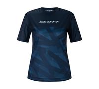 Scott Camiseta Vertic LT S/S para damas azul M