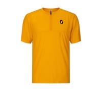 Scott Camiseta Vertic Zip S/S naranja XXL