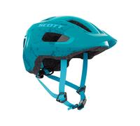 Scott - Cascos MTB - Helmet Supra Jr (Ce) Cerulean Blue - Talla Infantil 45-49 cm - Azul Azul 45-49 cm