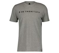 Scott casual Camiseta MS NO Shortcuts SS, Gris, L para Hombre