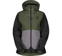 Scott - Chaquetas de esquí mujer - Jacket W's Explorair 3L Douglas Green Evening Grey para Mujer - Talla M - Caqui Caqui M