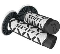 Scott Diamond Plus Donut Agarre de Motocross, Negro/Blanco, Talla única