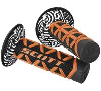 Scott Diamond Plus Donut Agarre de Motocross, negro-naranja