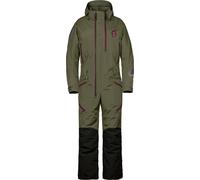 Scott DS-I Dryo 2023 Damas One Piece Traje de moto de nieve, verde/rojo, Talla S