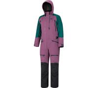 Scott Ds-I Dryo Ladies One Piece Traje de moto de nieve de una pieza, rosa/verde, Talla M