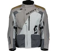 Scott Dualraid Dryo Chaqueta textil de motocicleta, gris, tamaño S para Hombres
