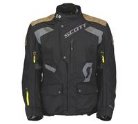 Scott Dualraid Dryo, chaqueta textil impermeable M male Negro/Gris/Marrón