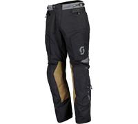 Scott Dualraid Dryo, pantalones textiles impermeables Cintura L male Negro/Gris/Marrón