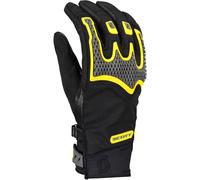 Scott Dualraid Guantes de moto, negro-amarillo, tamaño M para Hombres