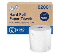 Scott essential sistema rollo dispensador de toalla, Manual, Casas, color blanco, con