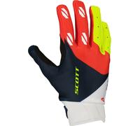 Scott Evo Race Sail Blue Guantes de motocross, rojo-azul, tamaño S para Hombres