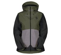 Scott Explorair 3L Mujer Chaqueta de ski de travesía XL Verde oliva oscuro