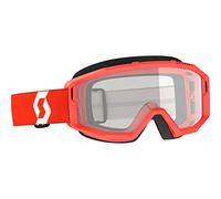 Gafas de motocross SCOTT Primal Clear rojo-transparente