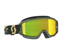 Scott Goggle Primal camuflaje caqui / amarillo cromo funciona Crossbrille Mot...