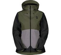 Scott Explorair 3L Mujer Chaqueta de ski de travesía XL Verde oliva oscuro