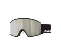 Scott - Máscaras de esquí - Ambit Black Amp White Chrome S2 de Silicona - Negro Negro one size