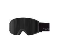Scott - Máscaras de esquí - Shield Black/Fog Grey Amp Black Chrome S3 - Negro Negro one size