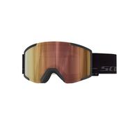 Scott - Máscaras de esquí - Shield Ls Black/Fog Grey Amp Ls Cinnamon Chrome S1-3 - Negro Negro one size